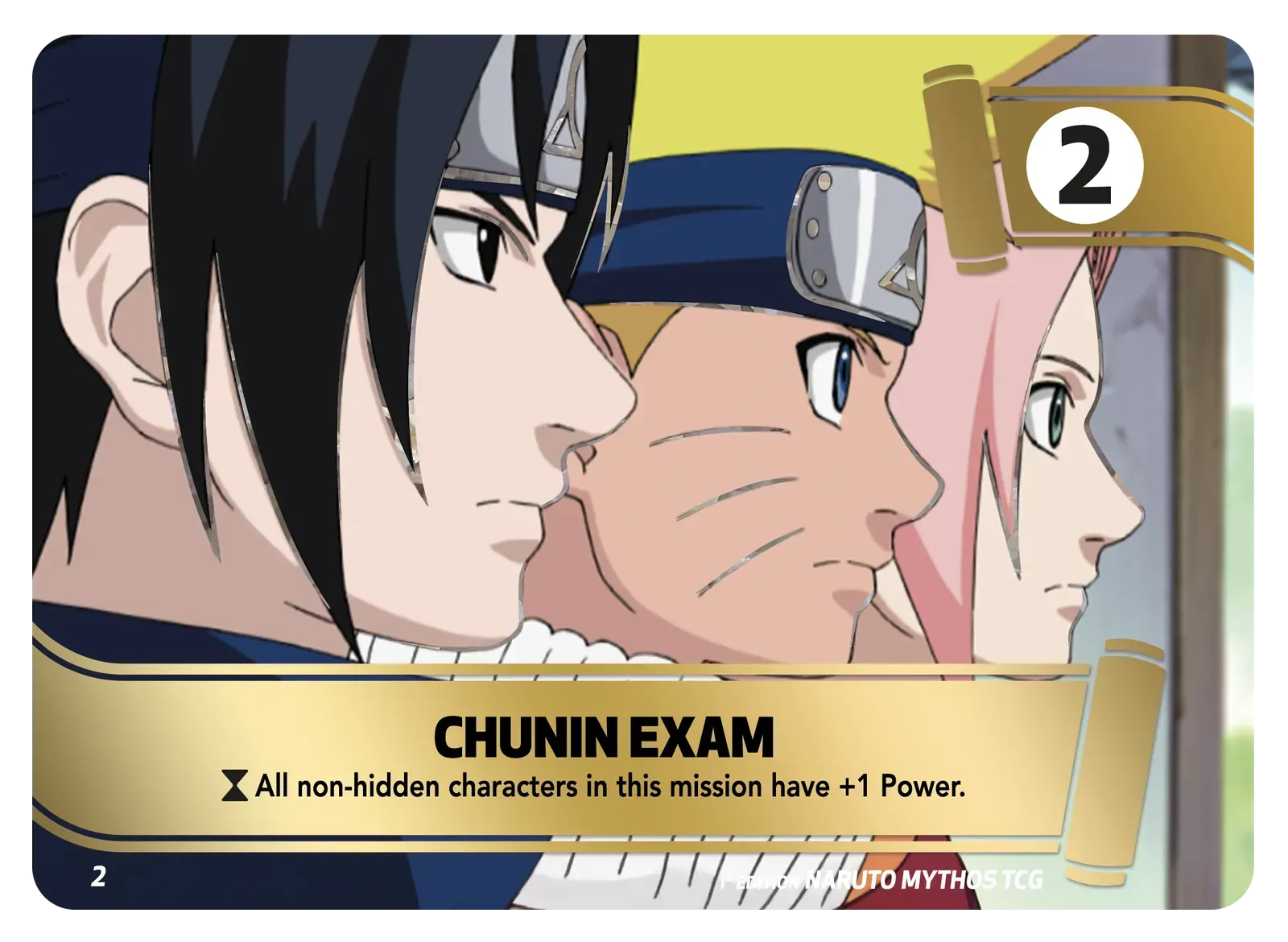 Карта місії Chunin Exam з пронумерованими виносками