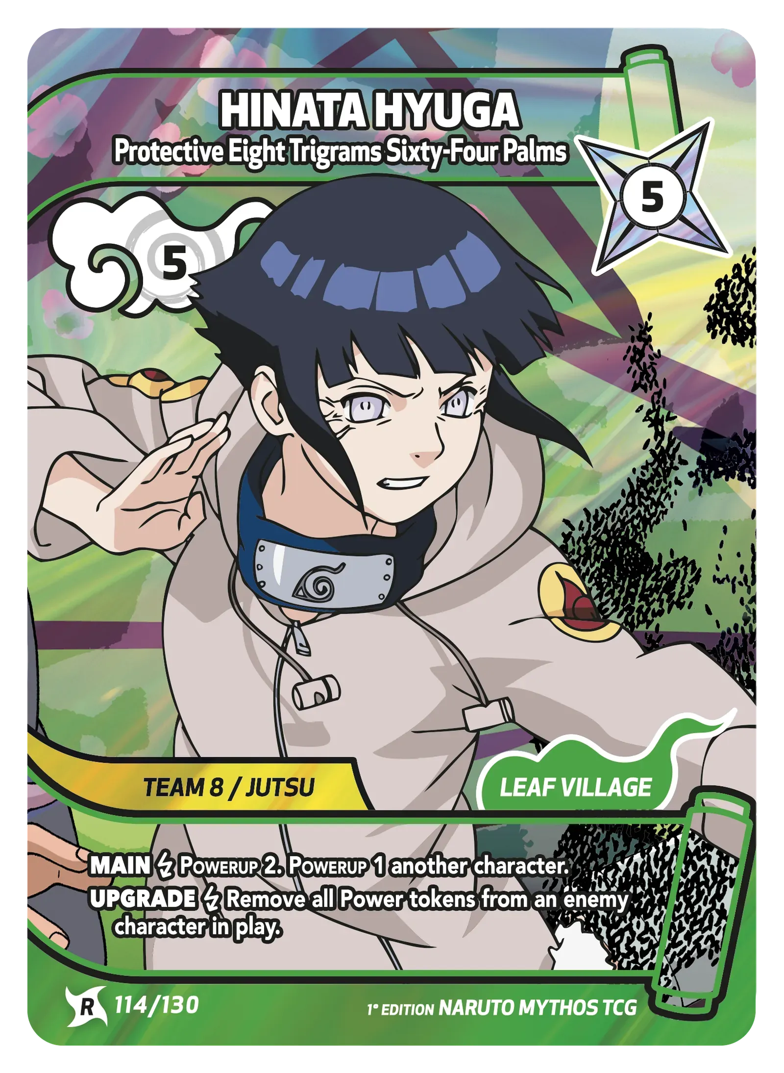 Hinata Hyuga — Ochronne Osiem Trygramów: Sześćdziesiąt Cztery Dłonie
