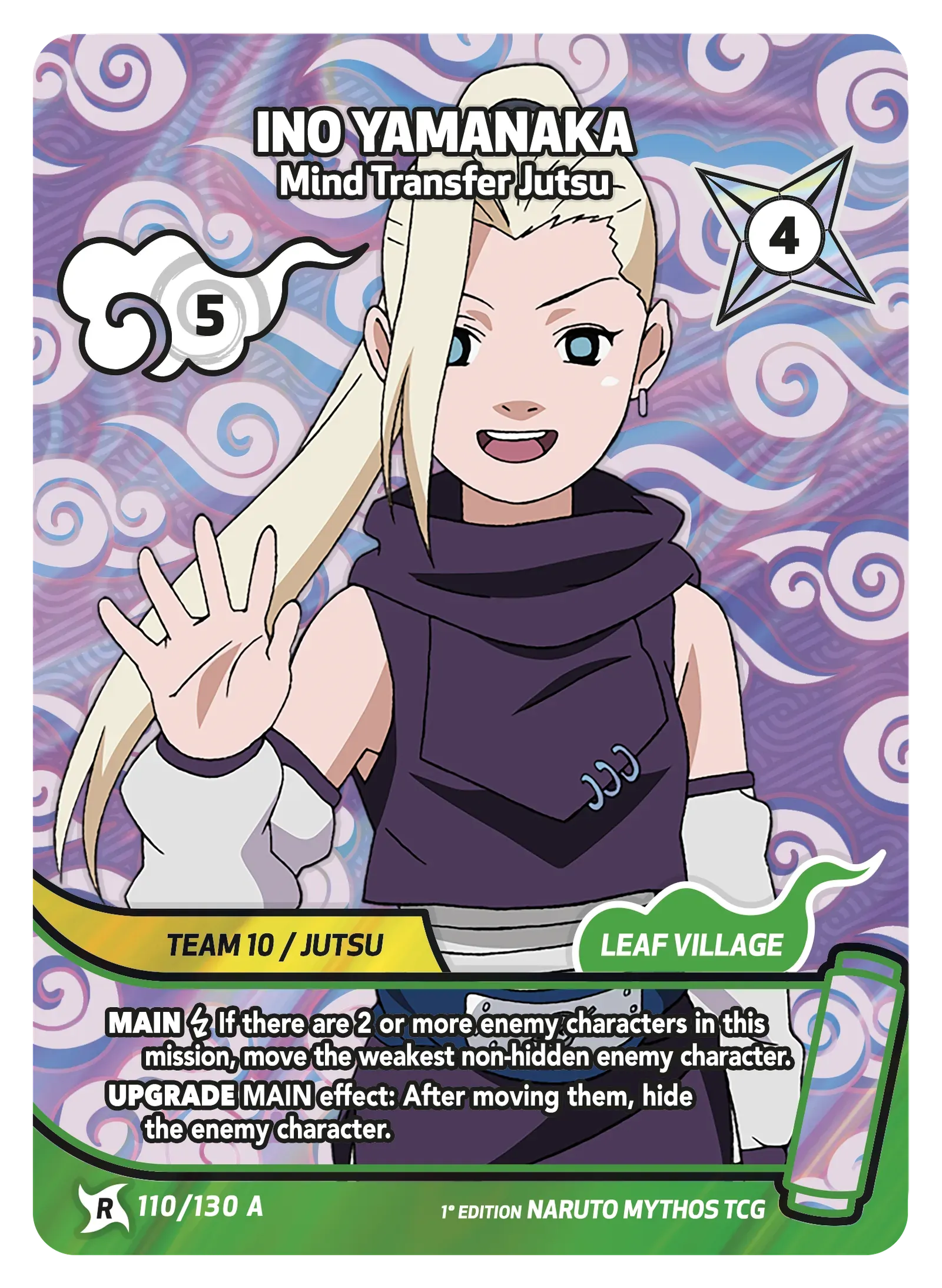 Ino Yamanaka — Jutsu Przeniesienia Umysłu