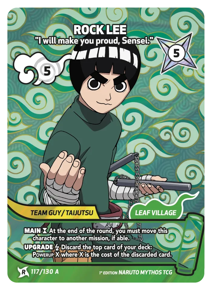Rock Lee — Sprawię, Że Będziesz Dumny, Sensei