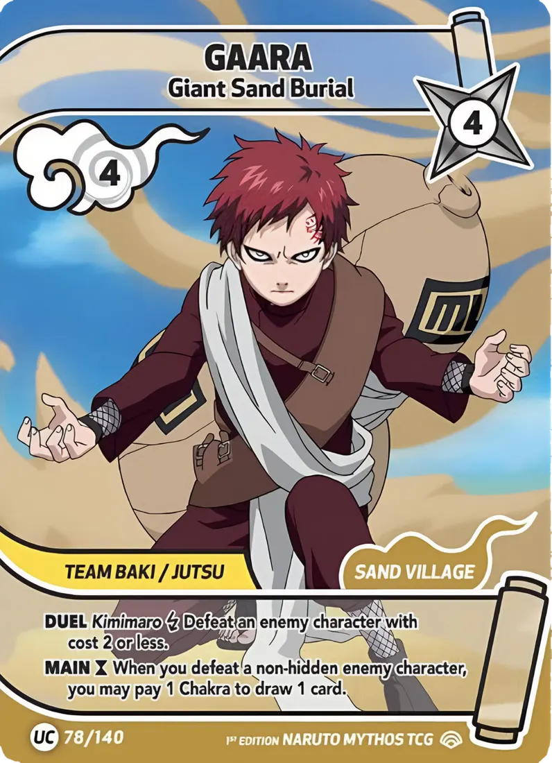 Gaara — Wielki Piaskowy Pogrzeb