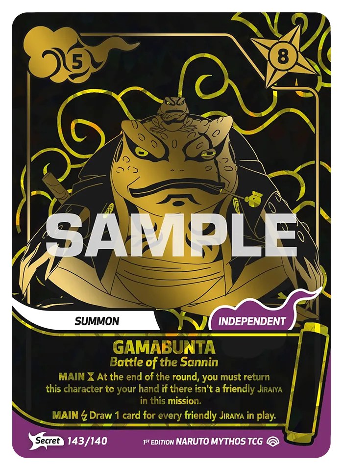 Gamabunta — Starcie Sanninów