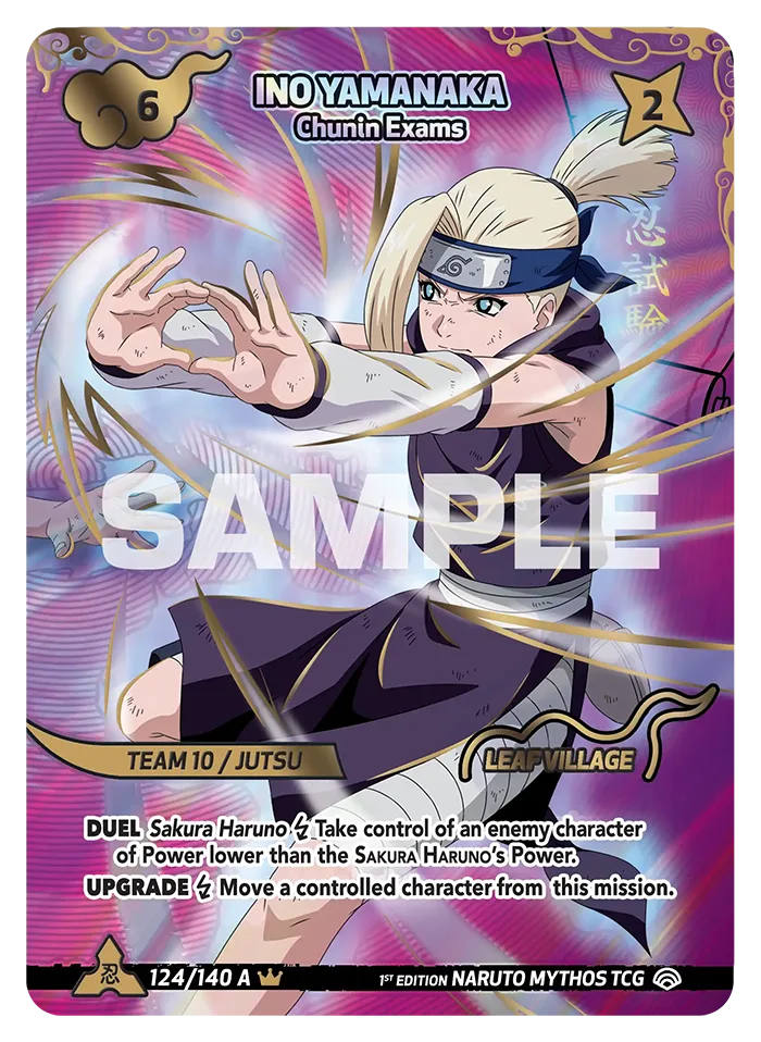 Ino Yamanaka — Egzamin na Chunina