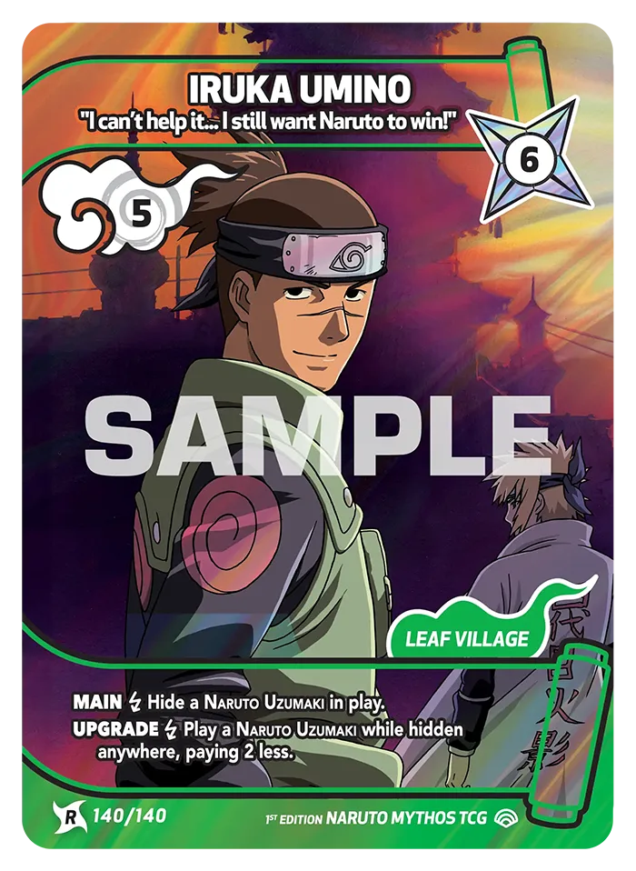 Iruka Umino — Nic Na To Nie Poradzę... Chcę, Żeby Naruto Wygrał!