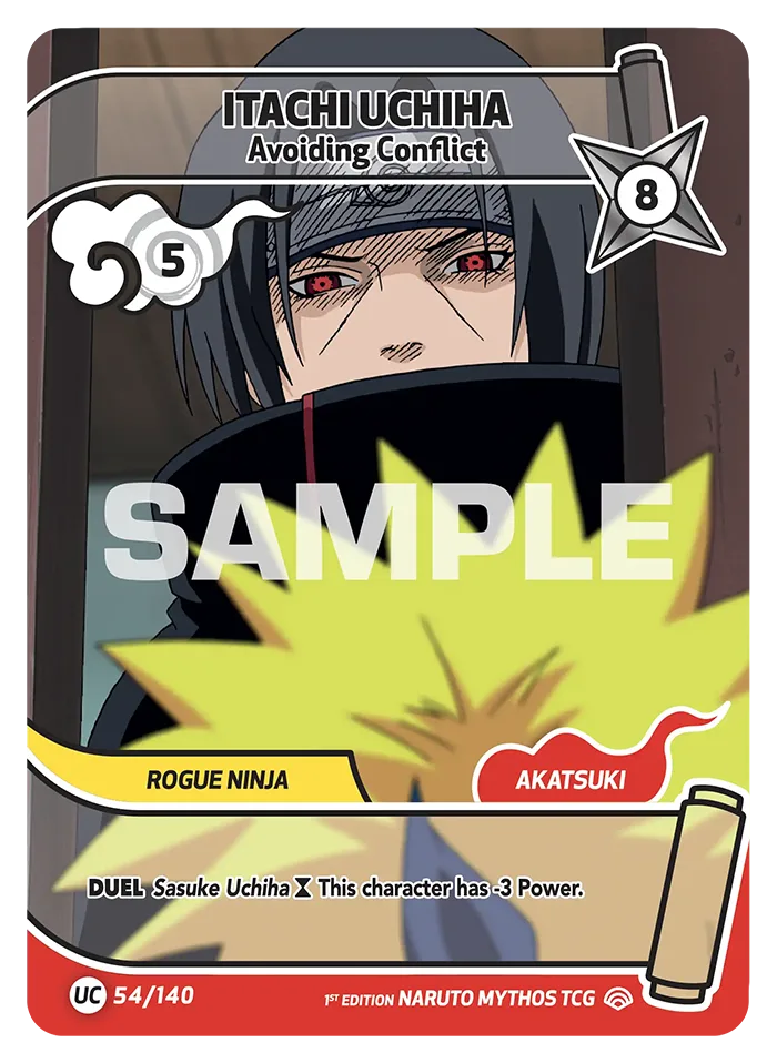 Itachi Uchiha — Unikanie Konfliktu