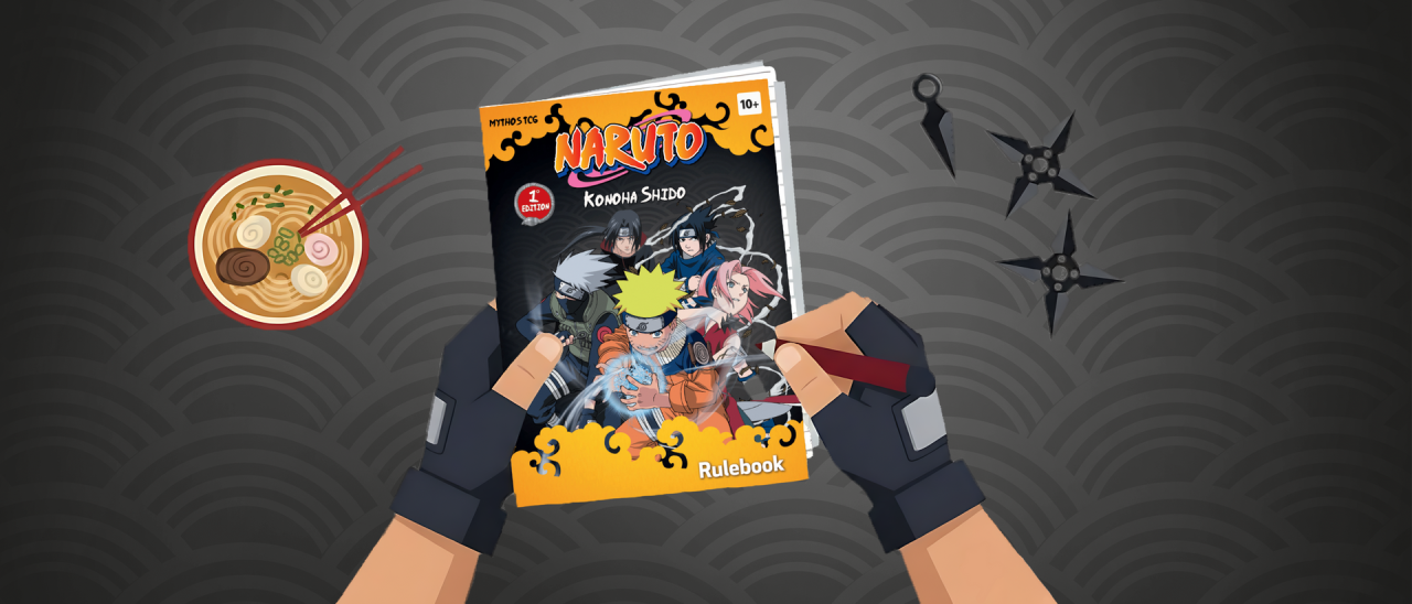 Oficjalna instrukcja Naruto Mythos TCG — Konoha Shidō już dostępna