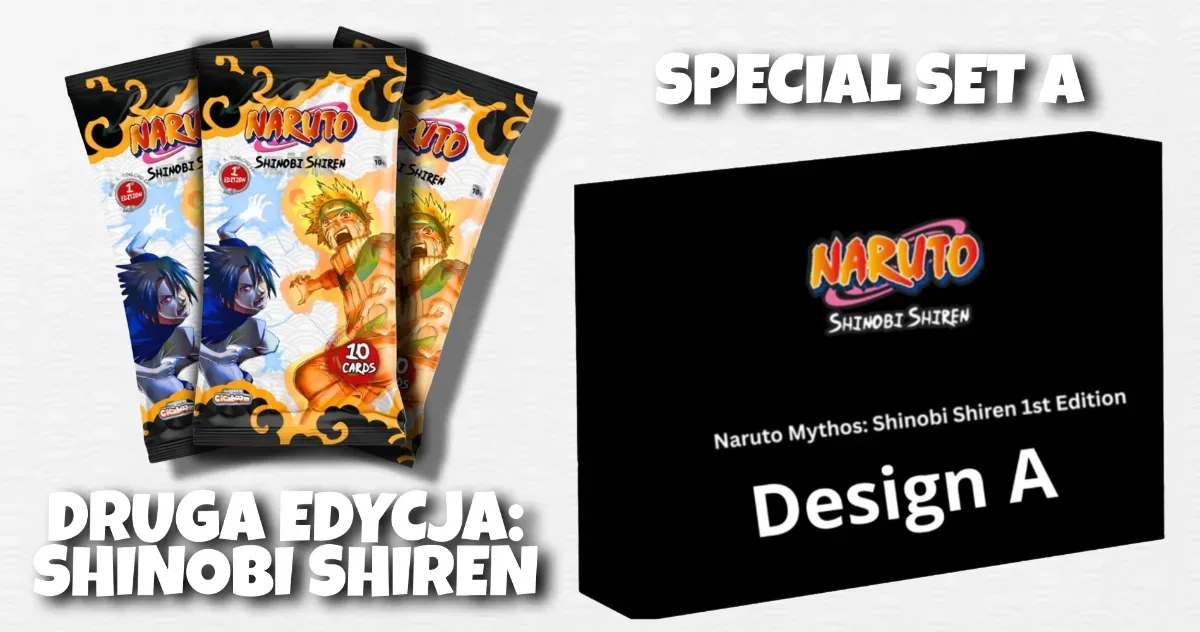 NARUTO MYTHOS 2ND SET SHINONI SHIREN shippuuden booster display special set A
