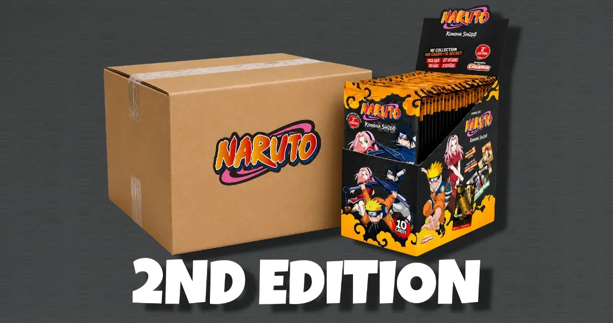 NARUTO MYTHOS TCG 2nd EDITION druga edycja karty