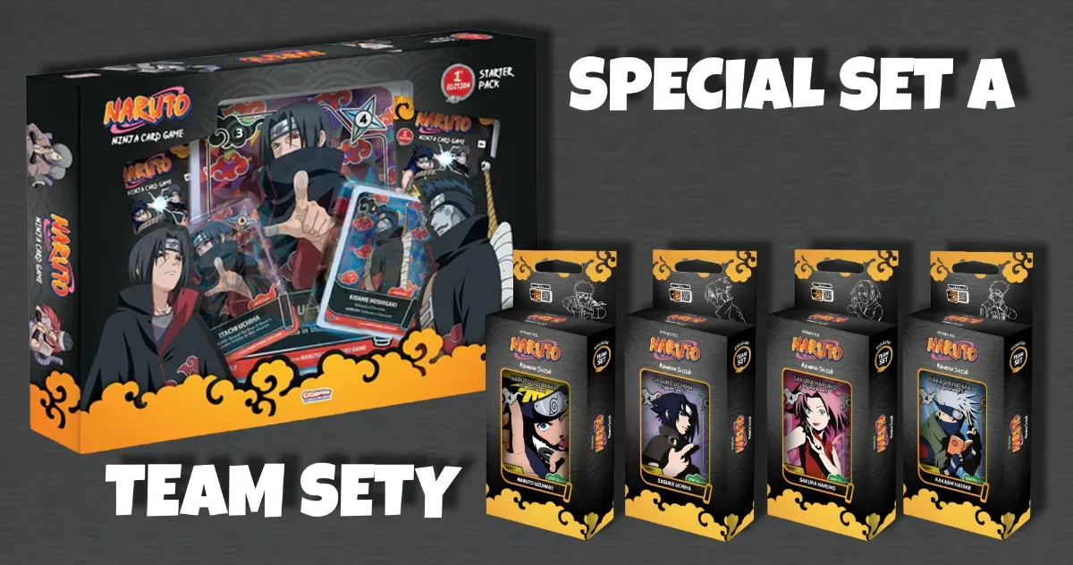 SPECIAL SET A Naruto Mythos TCG Team Sets